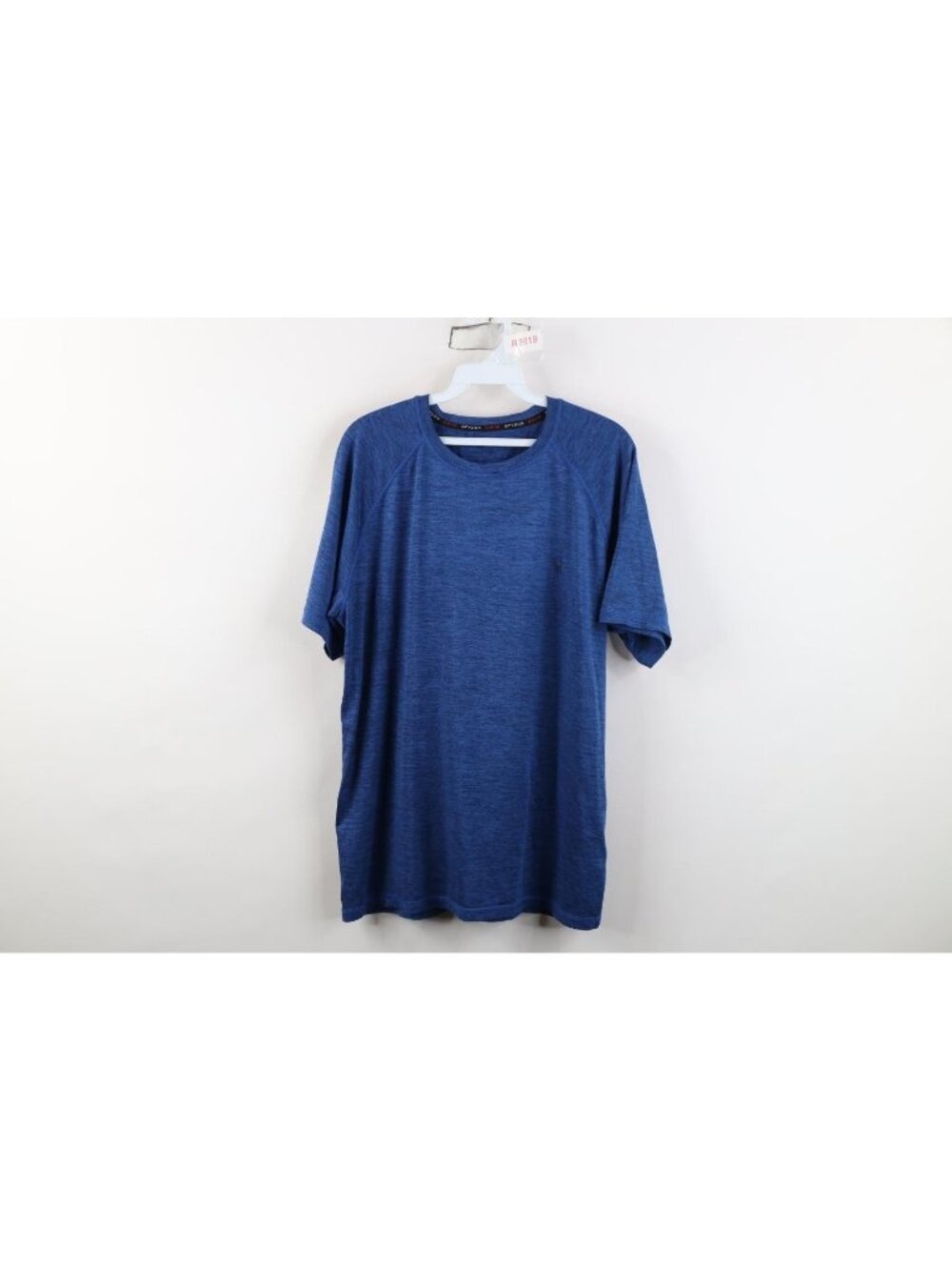 Spyder Swim Mens Medium Performance Tech Knit Training Short Sleeve T-Shirt Blue
